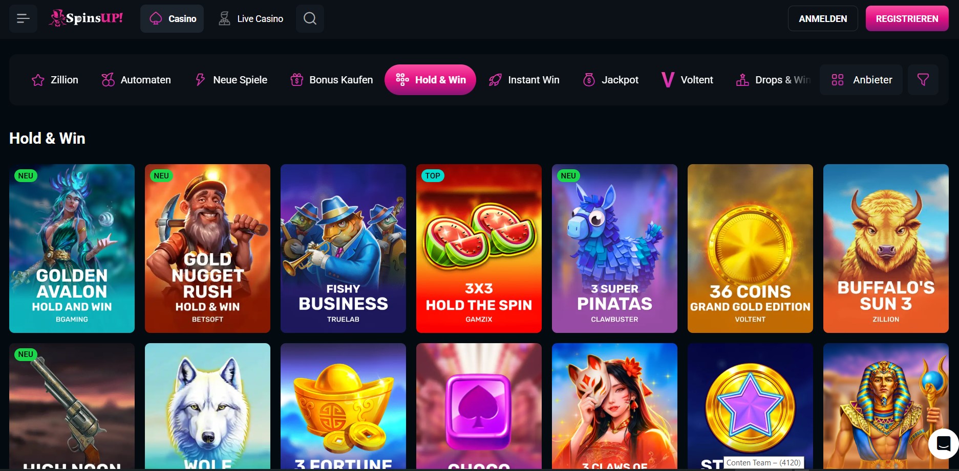 SpinsUP Casino