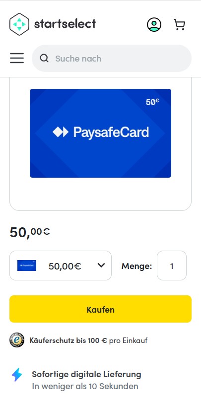 Auszahlungen mit der Paysafecard